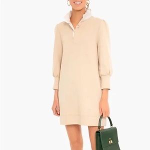 Pomander Place Latte Charlotte Twrry shirt dress